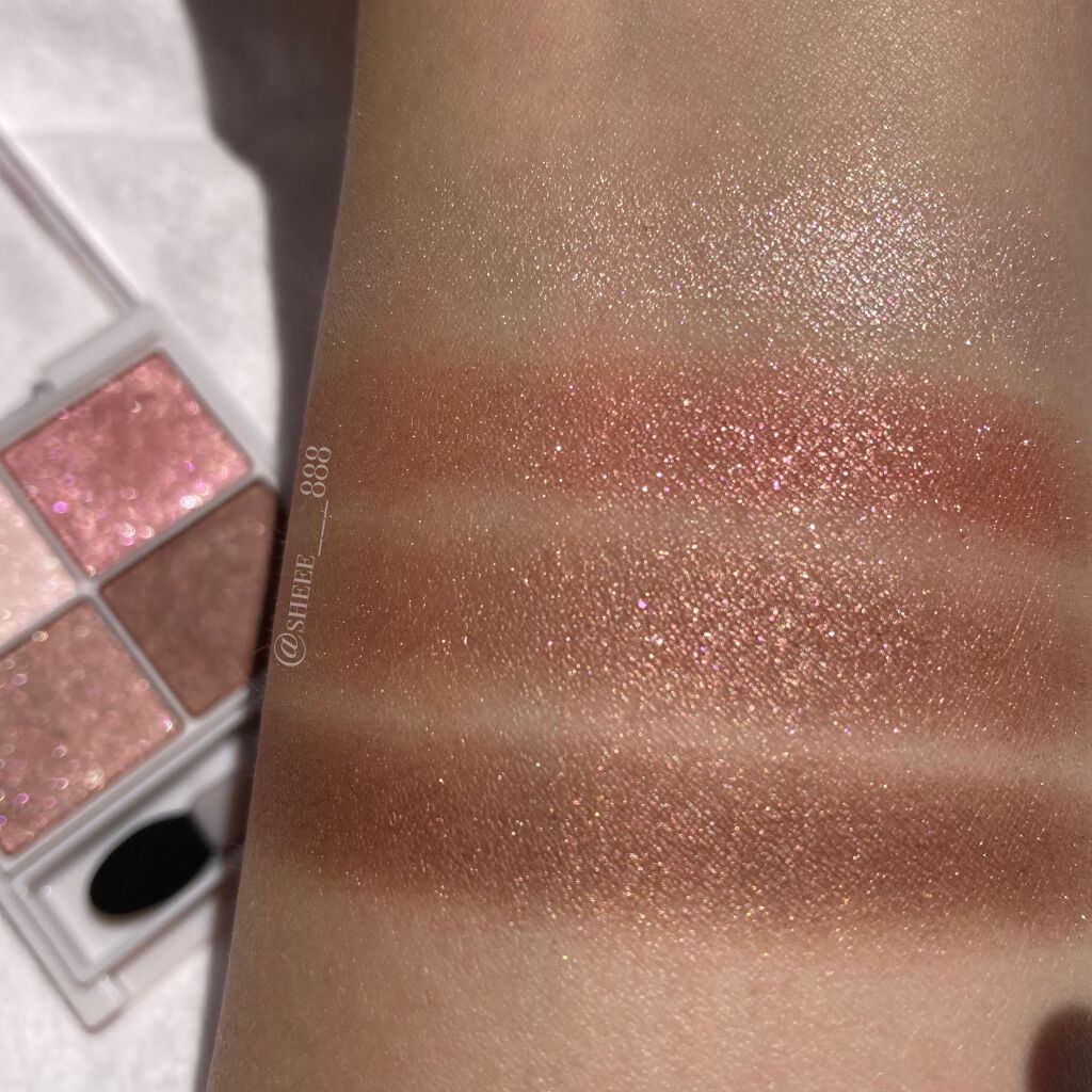 シルキースフレアイズ/キャンメイク/アイシャドウパレットを使ったクチコミ（3枚目）