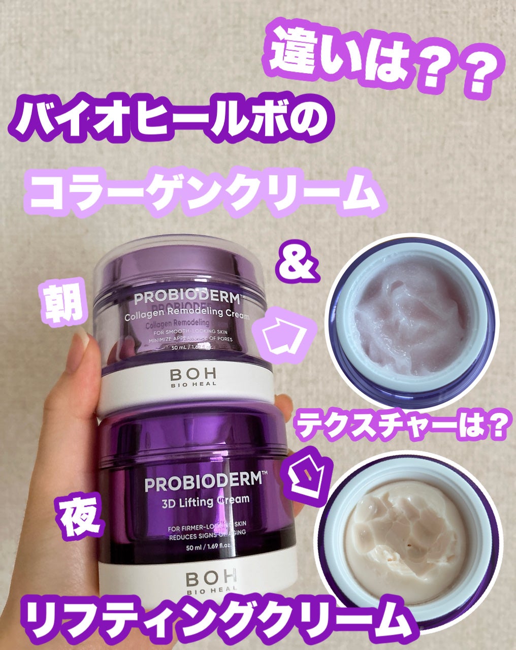 バイオヒールボ プロバイオダーム 3Dリフティングクリーム/BIOHEAL BOH/フェイスクリームを使ったクチコミ(1枚目)