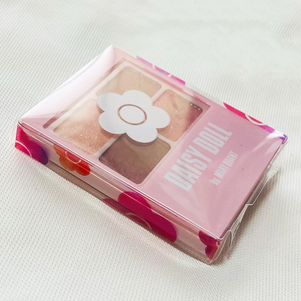 デイジードール アイカラー パレット/DAISY DOLL by MARY QUANT/アイシャドウパレットを使ったクチコミ(3枚目)