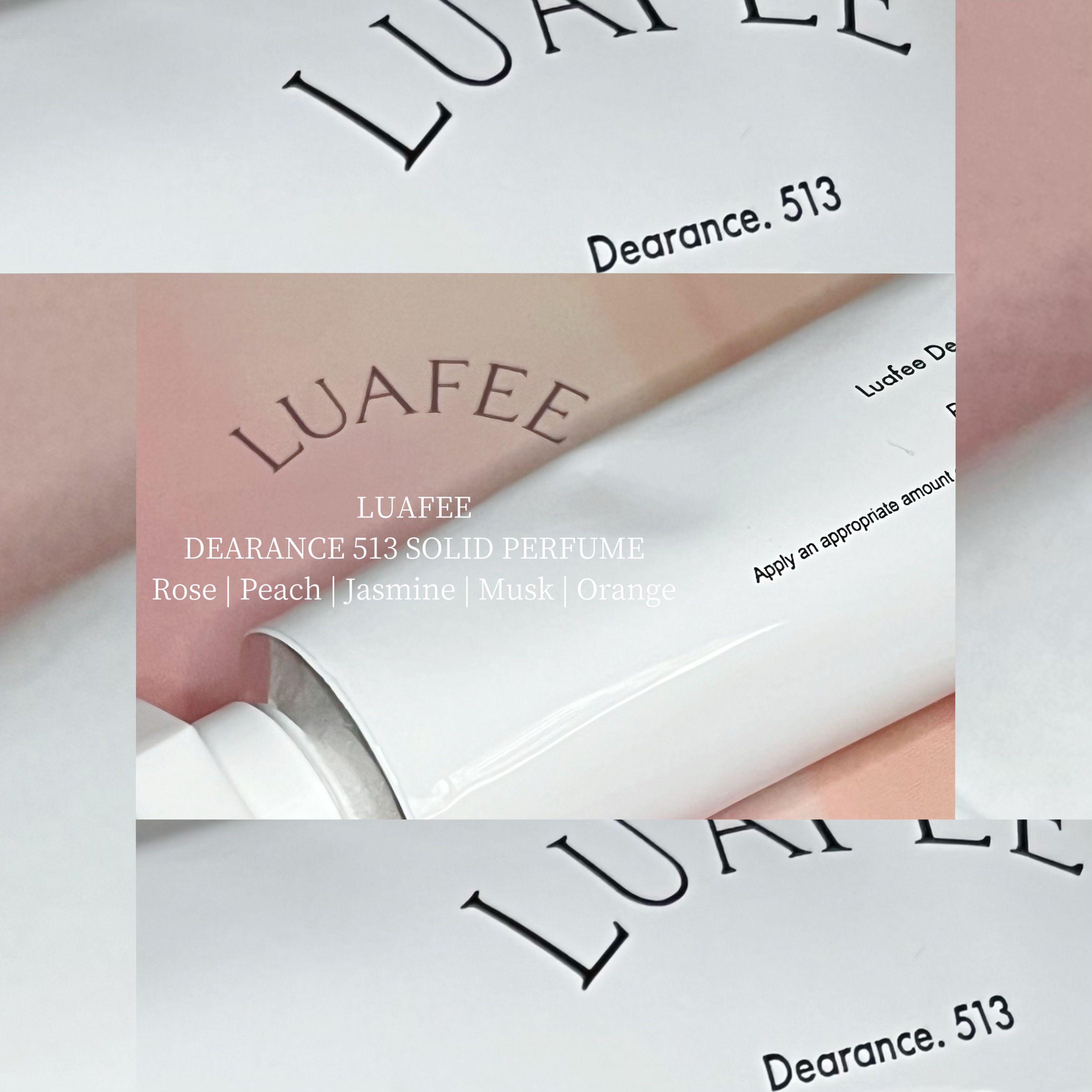 ソリッド パフューム ホワイトアプリコット/LUAFEE/練り香水を使ったクチコミ（1枚目）