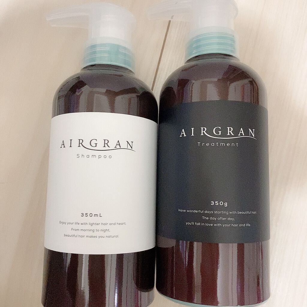ナチュラルストレートシャンプー＆トリートメント/AIRGRAN/市販シャンプーを使ったクチコミ（1枚目）