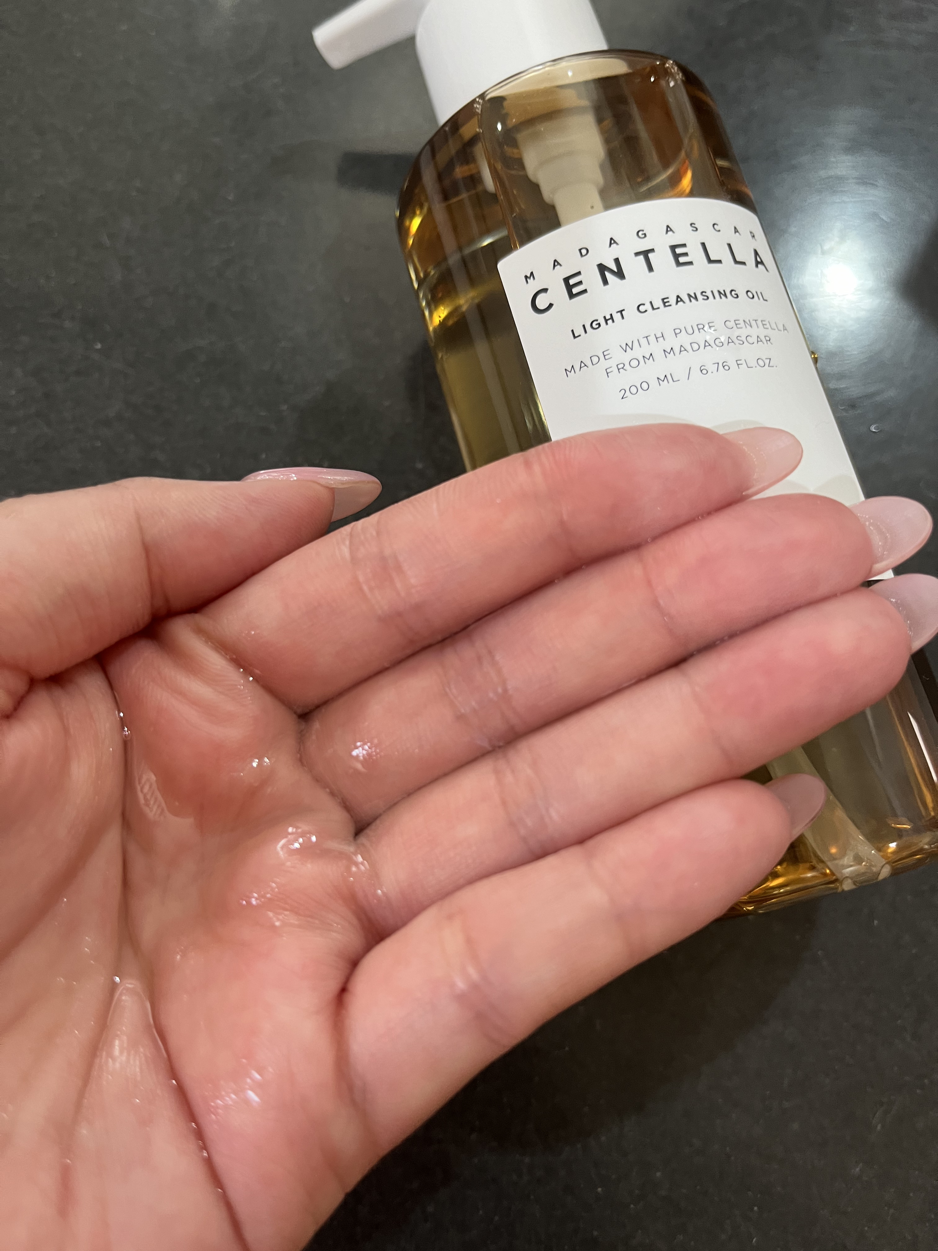 センテラ ライトクレンジングオイル/SKIN1004/オイルクレンジングを使ったクチコミ（3枚目）