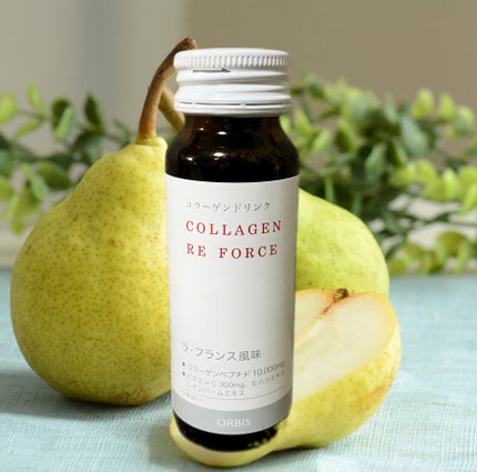 コラーゲン リ フォース ラ・フランス風味/オルビス/美容ドリンクを使ったクチコミ(1枚目)