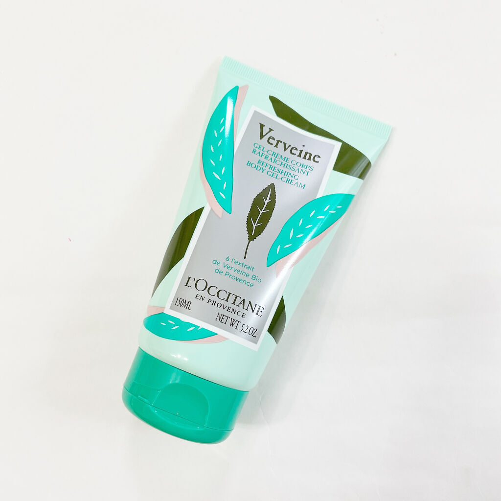 ヴァーベナ バイカラーハンドクリーム/L'OCCITANE/ハンドクリームを使ったクチコミ（3枚目）