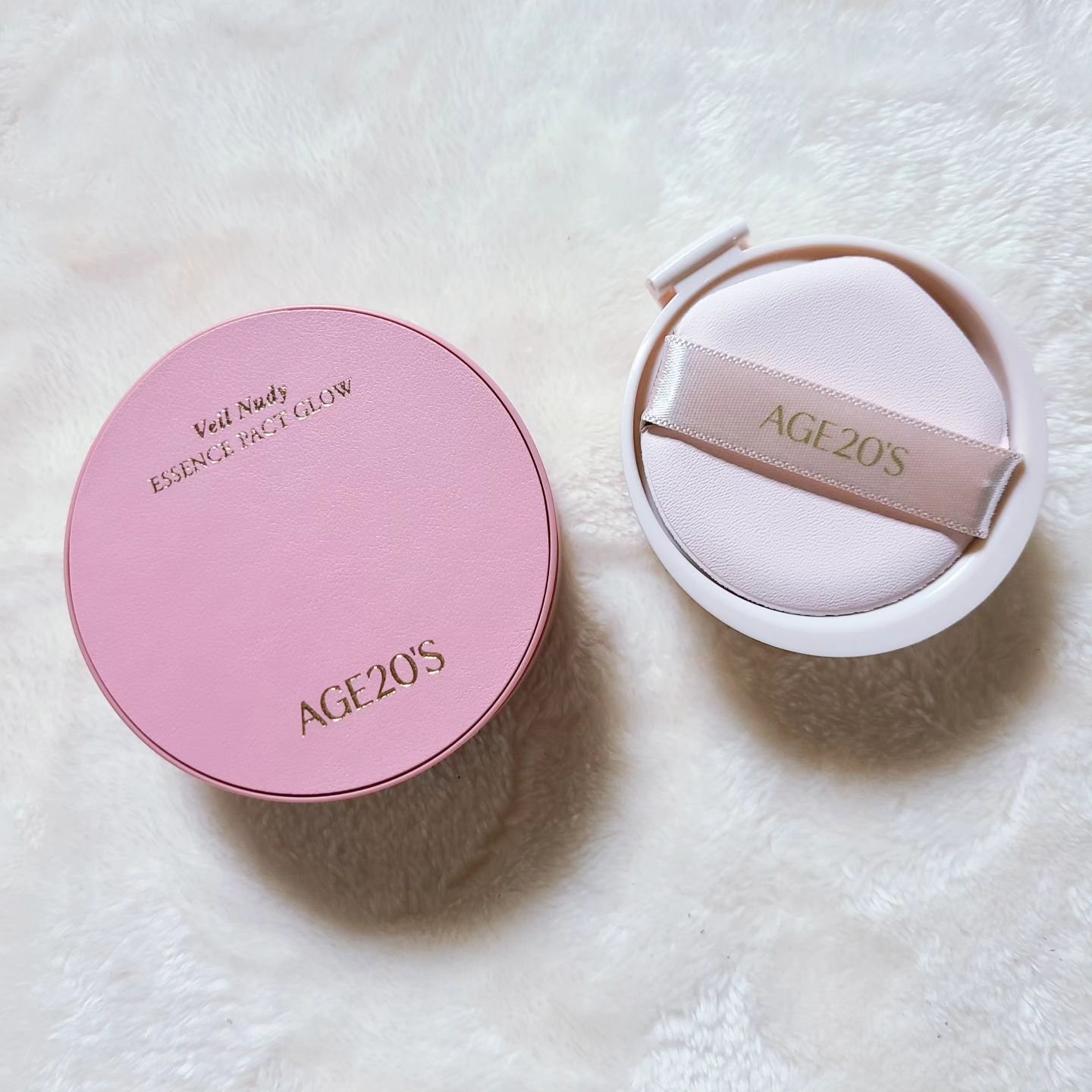 ヴェールヌーディ エッセンスパクトグロウ 20 オークル/AGE20’s/クリーム・エマルジョンファンデーションを使ったクチコミ（3枚目）