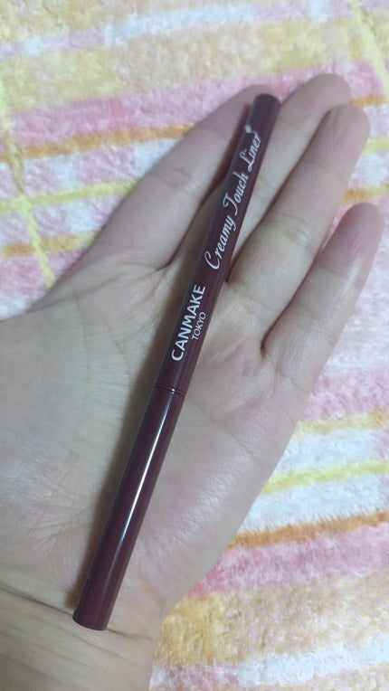 クリーミータッチライナー/キャンメイク/ジェルアイライナーを使ったクチコミ(4枚目)