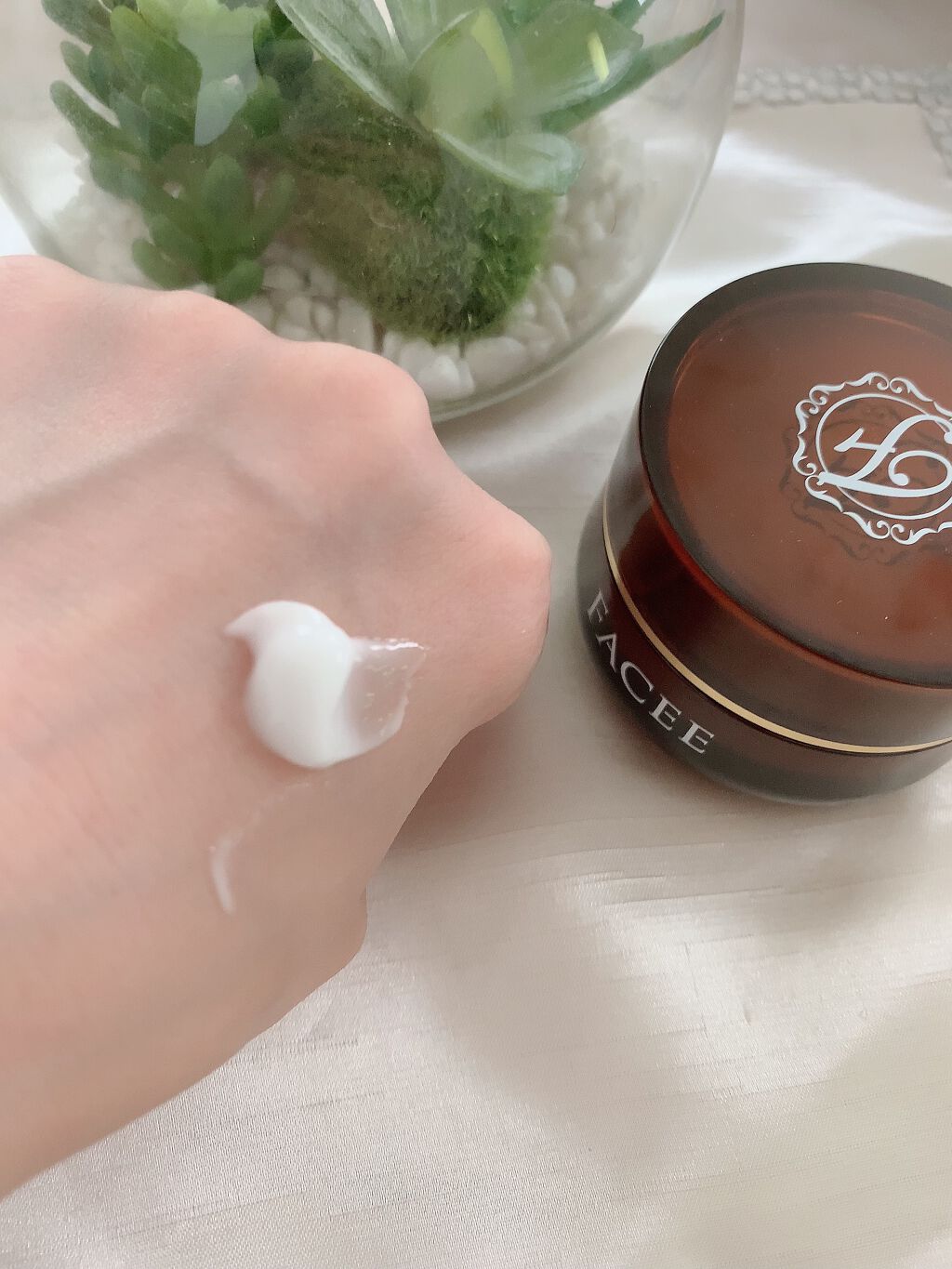 リンクルクリアブライトクリーム/Facee/オールインワン化粧品を使ったクチコミ（3枚目）