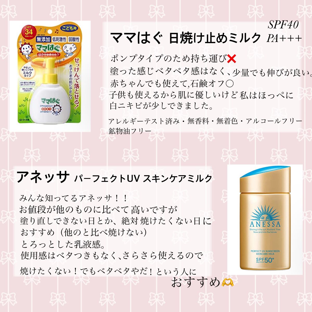 パーフェクトUV スキンケアミルク a/アネッサ/日焼け止め・UVケアを使ったクチコミ(3枚目)