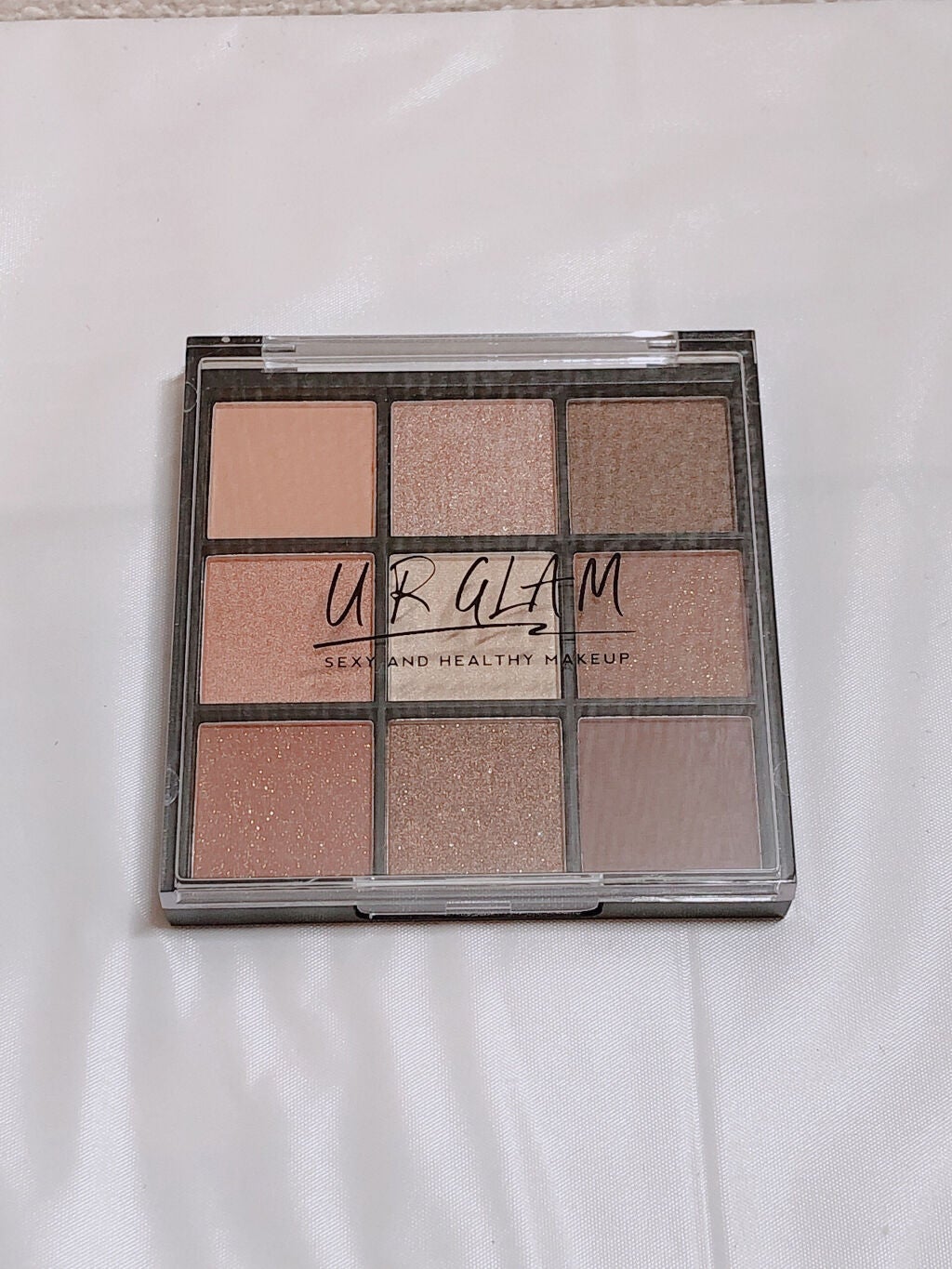 UR GLAM BLOOMING EYE COLOR PALETTE/U R GLAM/アイシャドウパレットを使ったクチコミ(1枚目)