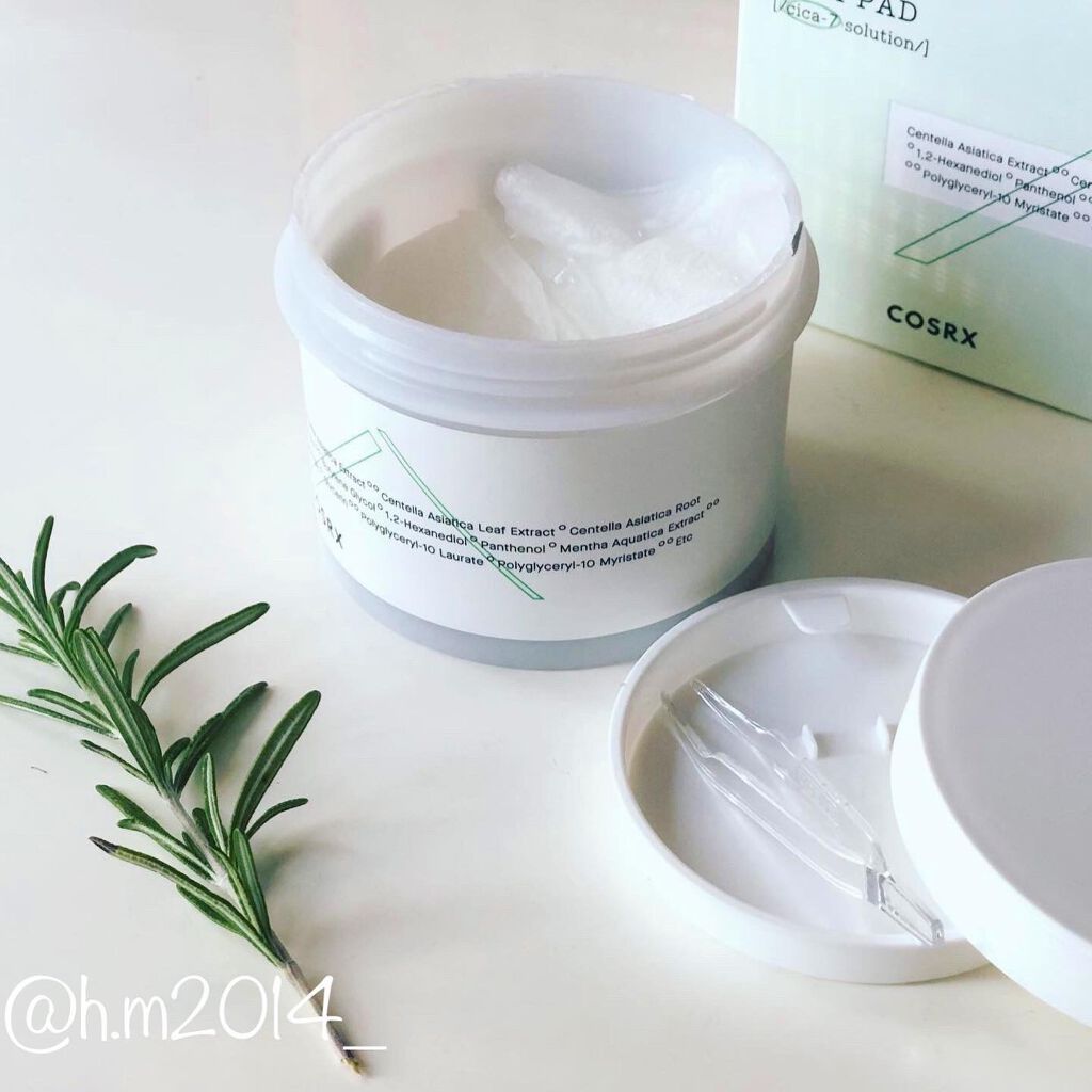 ピュアフィットシカパッド /COSRX/トナーパッドを使ったクチコミ（1枚目）