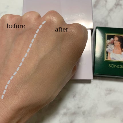 SONOKO SONOKO ファンデーション しっとりタイプのクチコミ「🕊SONOKO
🌿SONOKO ファンデーション しっとりタイプ
クリーミィファンデーショ.....」(3枚目)