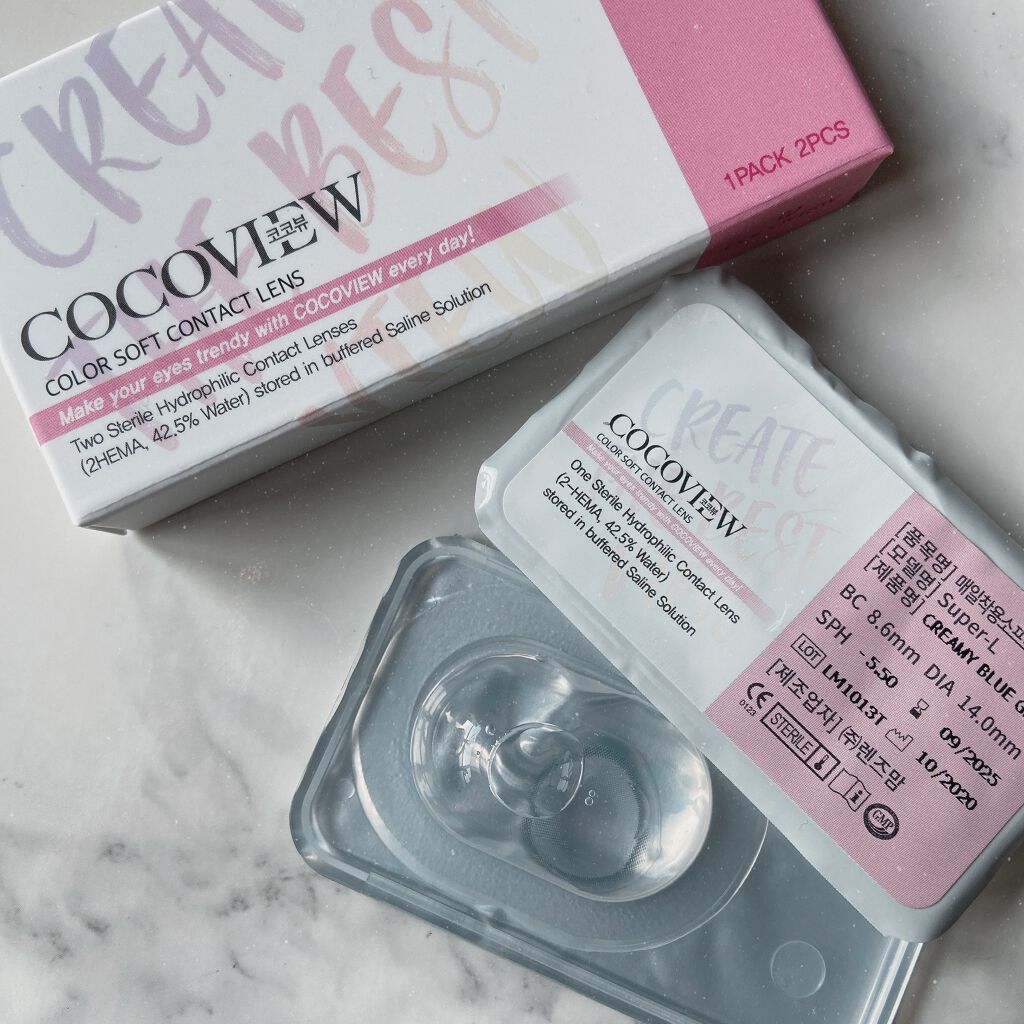 COCOVIEW/THEPIEL/カラーコンタクトレンズを使ったクチコミ(3枚目)