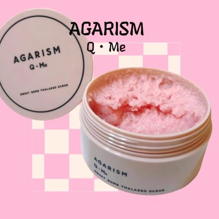 Q+Me スウィート ボム タラソ スクラブ/AGARISM/バスト・ヒップケアを使ったクチコミ(2枚目)