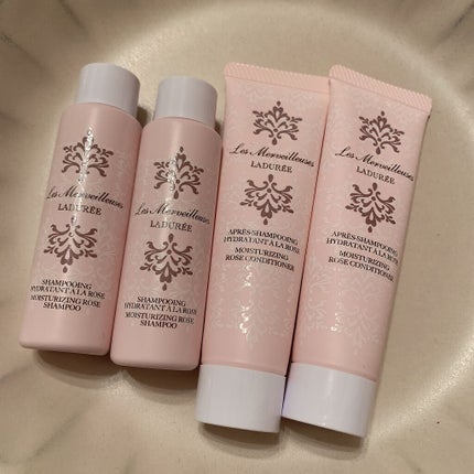 モイスチュアライジング ローズ シャンプー/コンディショナー シャンプー/レ・メルヴェイユーズ ラデュレ/シャンプー・コンディショナーの画像