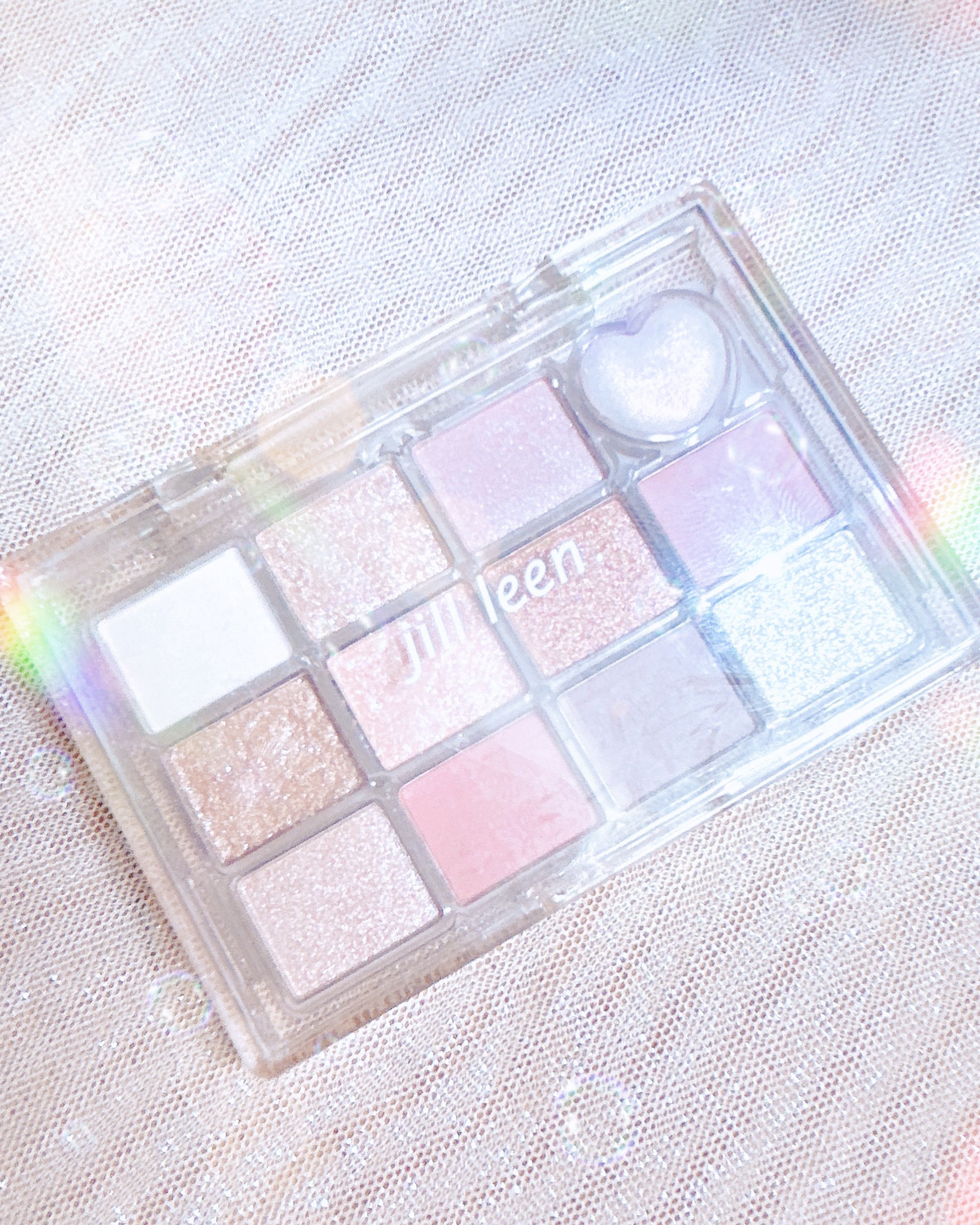 シャイニング12色ミニアイシャドウパレット HT02/jill leen./アイシャドウパレットを使ったクチコミ（1枚目）