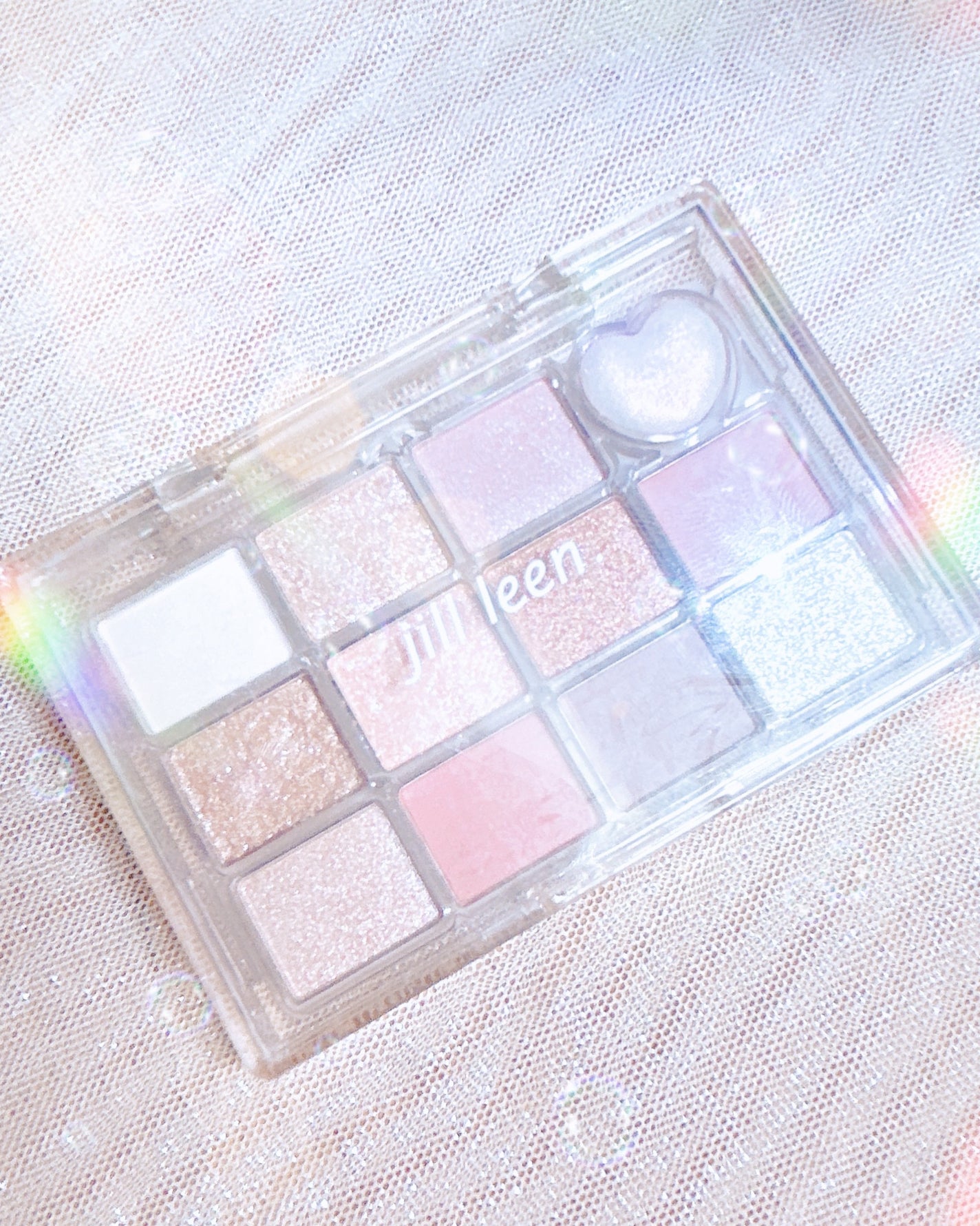 シャイニング12色ミニアイシャドウパレット/jill leen./アイシャドウパレットを使ったクチコミ(1枚目)