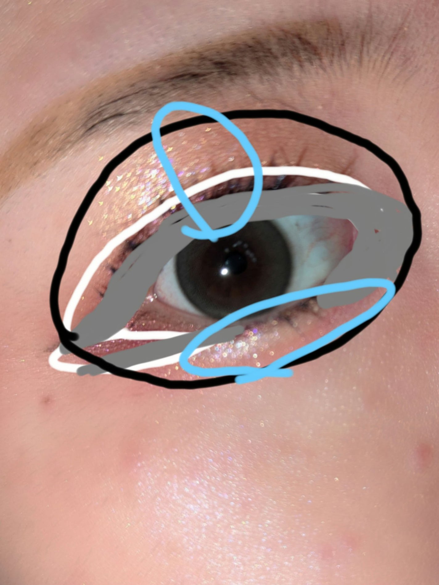 クリーミータッチライナー/キャンメイク/ジェルアイライナーを使ったクチコミ(5枚目)