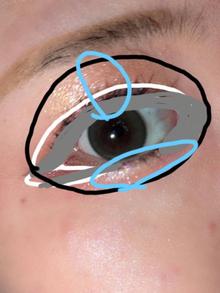 クリーミータッチライナー/キャンメイク/ジェルアイライナーを使ったクチコミ(5枚目)