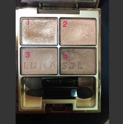 スキンモデリングアイズ/LUNASOL/アイシャドウパレットを使ったクチコミ(1枚目)