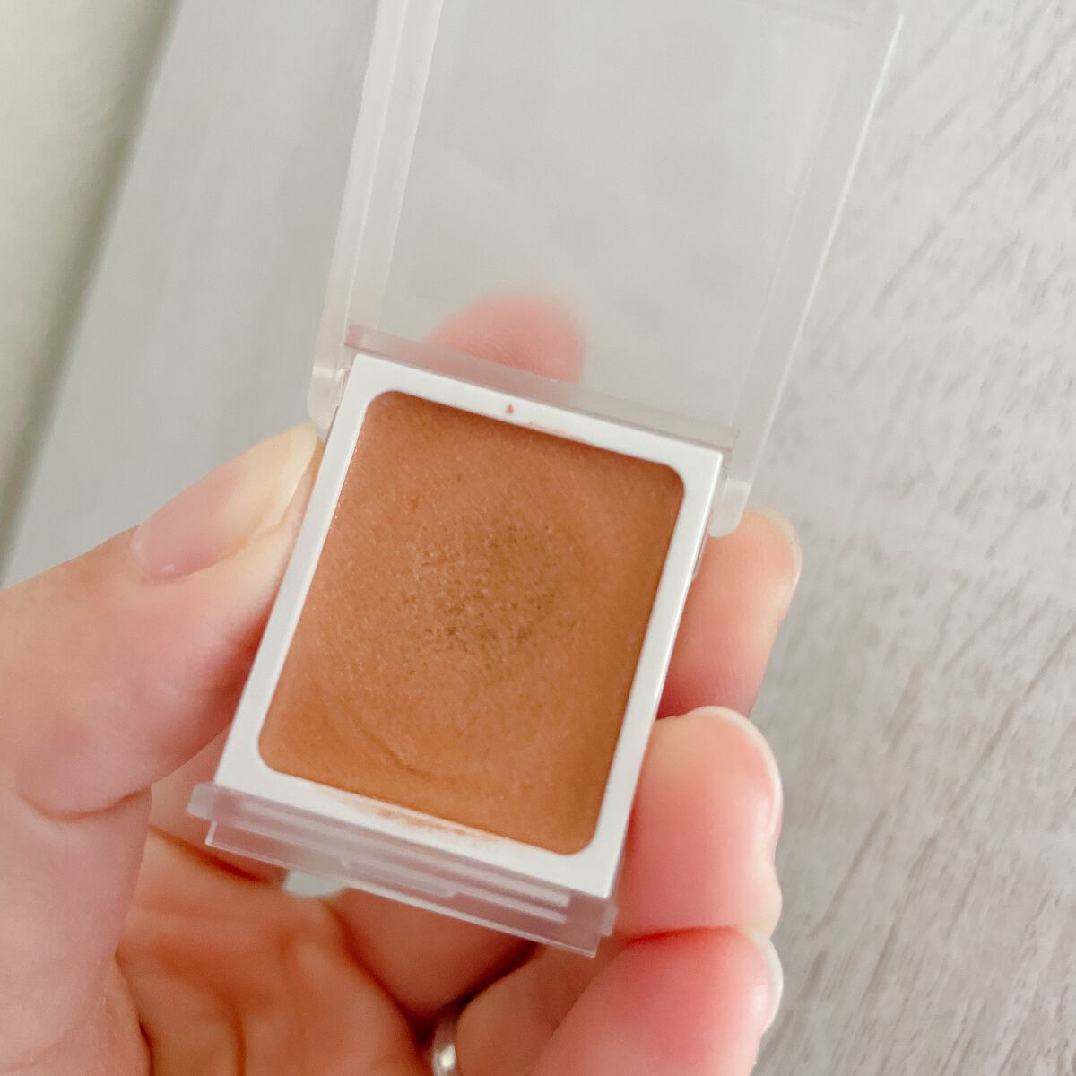 アイカラー クリームタイプ/無印良品/ジェル・クリームアイシャドウを使ったクチコミ(3枚目)