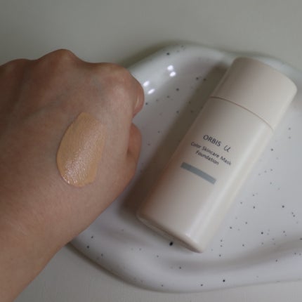 オルビスユー カラースキンケアマスク ファンデーション/オルビス/リキッドファンデーションを使ったクチコミ(4枚目)