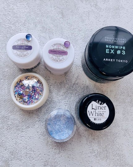 プリジェル カラーEX/プリジェル/ジェルネイルを使ったクチコミ(4枚目)