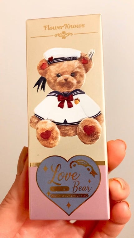 Love Bear リップスティック ツヤタイプ/FlowerKnows/口紅を使ったクチコミ(2枚目)