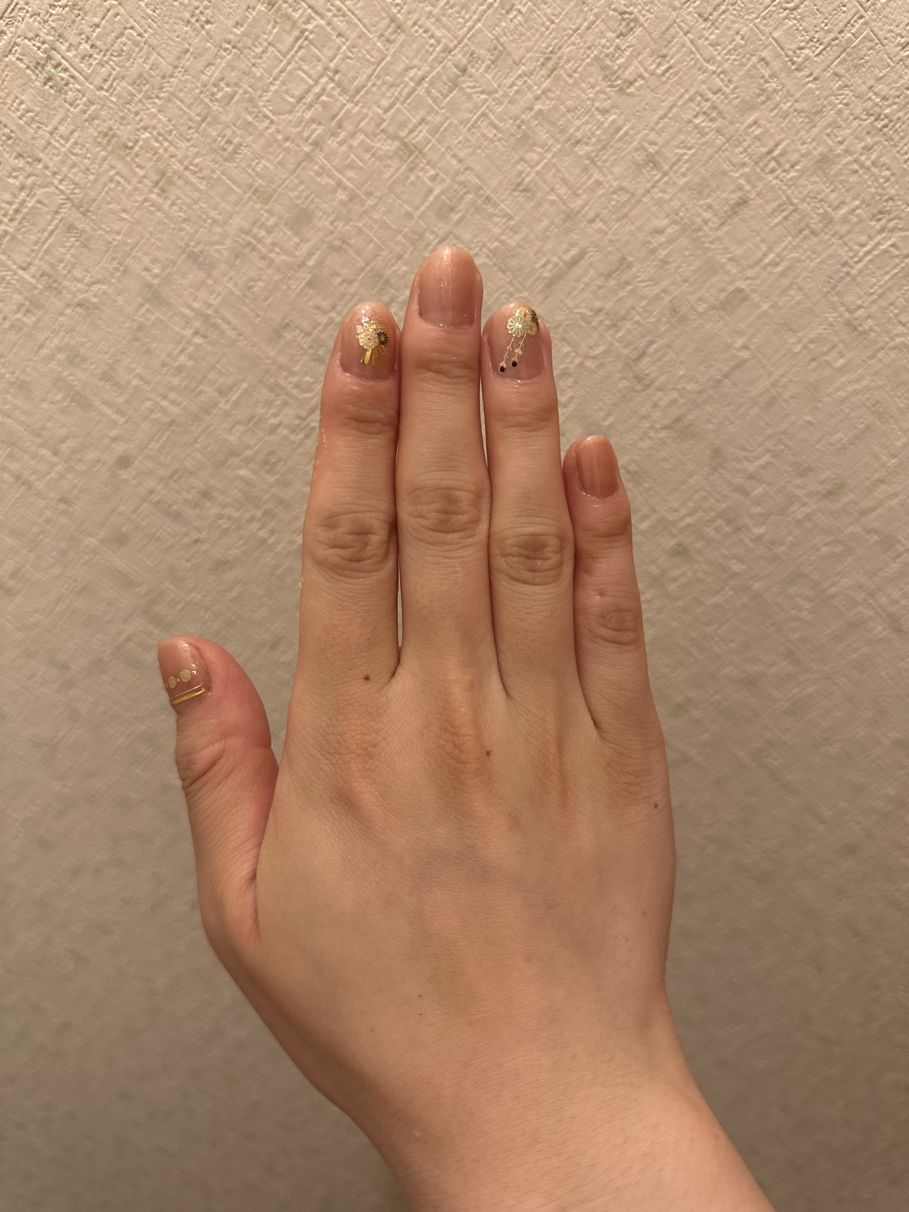 ネイルシール/セリア/ネイルシールを使ったクチコミ（3枚目）