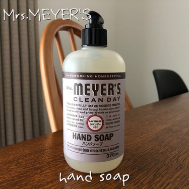 ミセスマイヤーズ クリーンデイ ハンドソープ ラベンダー/Mrs. MEYER'S CLEAN DAY/ハンドソープを使ったクチコミ（1枚目）