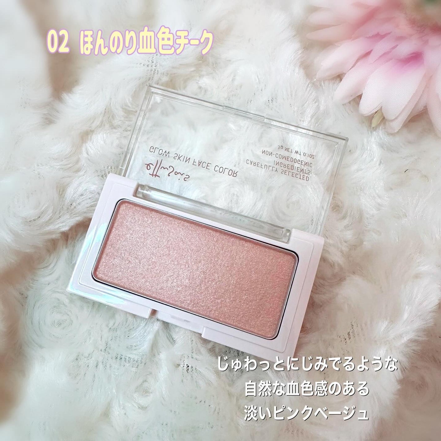 エテュセ グロウスキン フェイスカラー 01 <ハイライター>/ettusais/パウダーハイライトを使ったクチコミ(3枚目)