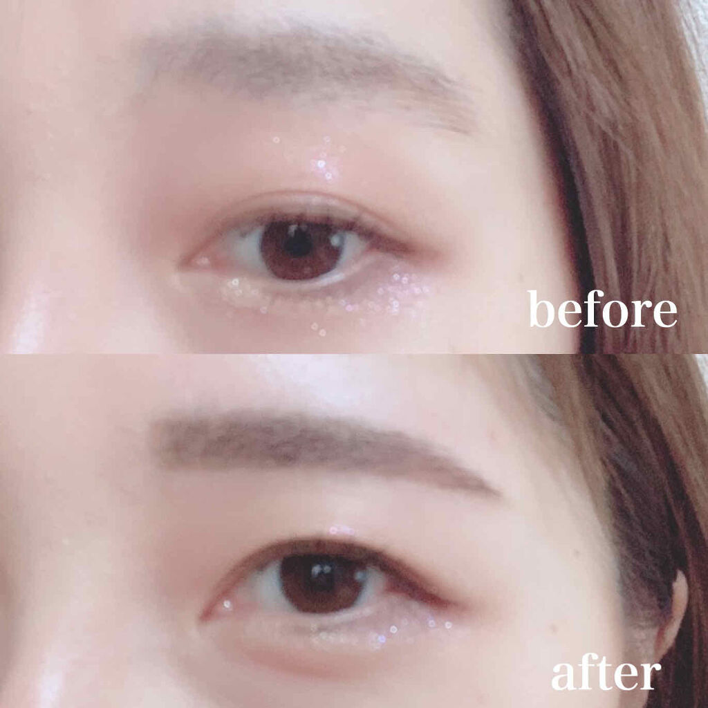 リシェ カラーリング アイブロウマスカラ/Visée/眉マスカラを使ったクチコミ（2枚目）