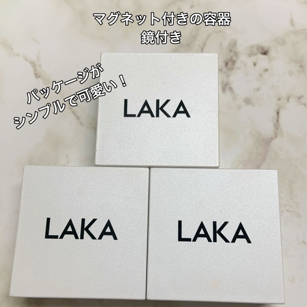 ジャストアイシャドウ/Laka/単色アイシャドウを使ったクチコミ(4枚目)