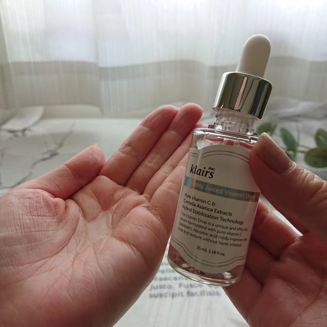 フレッシュリージュースドビタミンドロップ(35ml)/Klairs/美容液を使ったクチコミ(2枚目)