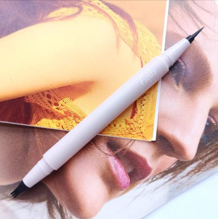 仕込みアイライナー 05 共存グレー/Fujiko/リキッドアイライナーを使ったクチコミ(1枚目)