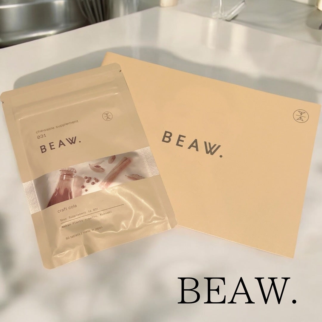 チュアブルサプリメント 031/BEAW./健康サプリメントを使ったクチコミ(1枚目)