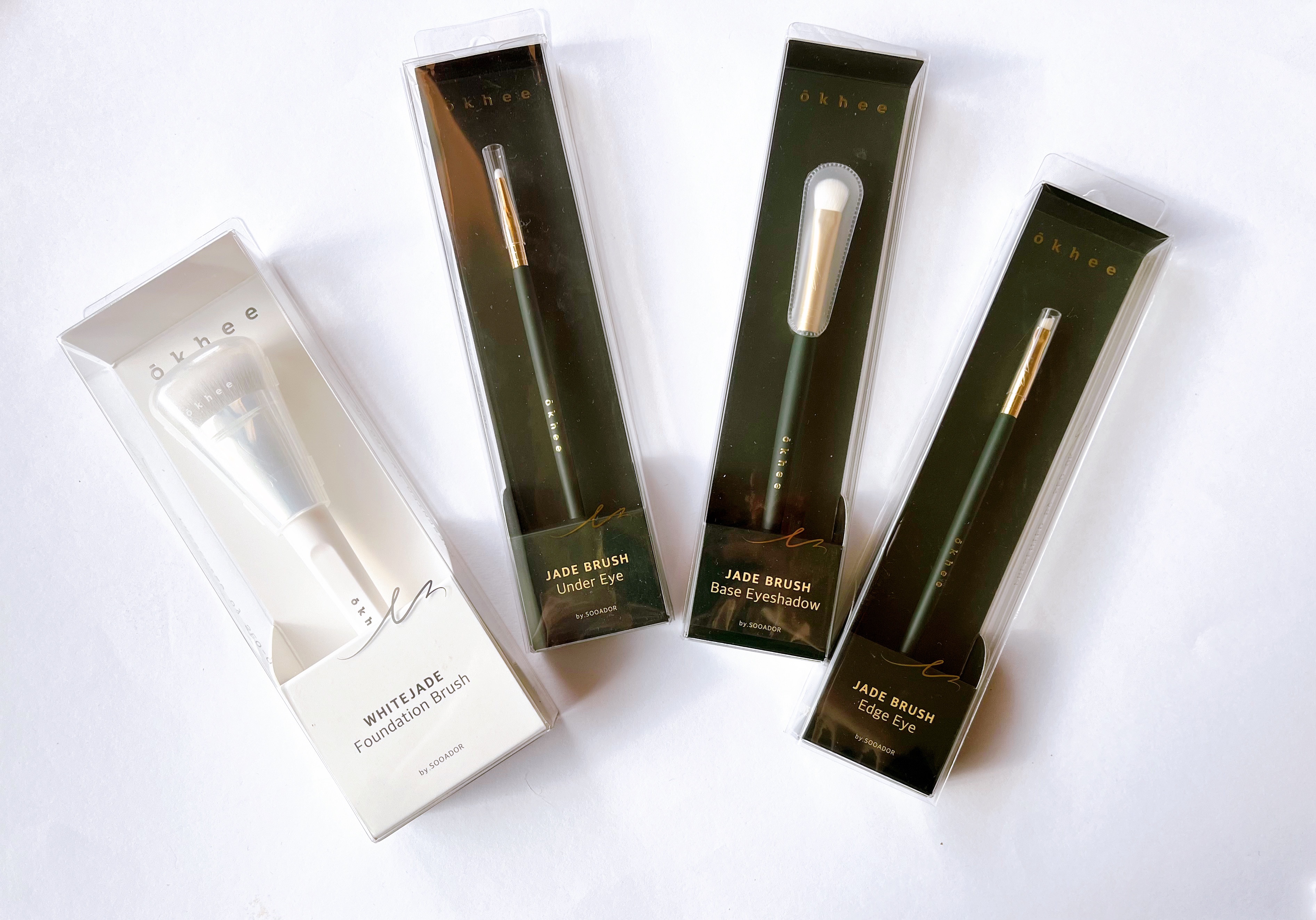 okhee 白玉ファンデーションブラシ/SOOA DOR/メイクブラシを使ったクチコミ（2枚目）