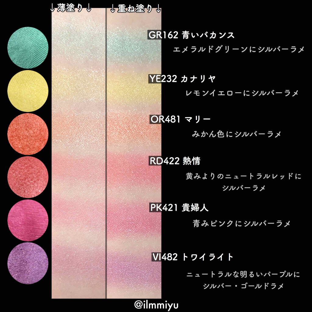 シャドーカスタマイズ/MAJOLICA MAJORCA/単色アイシャドウを使ったクチコミ(4枚目)