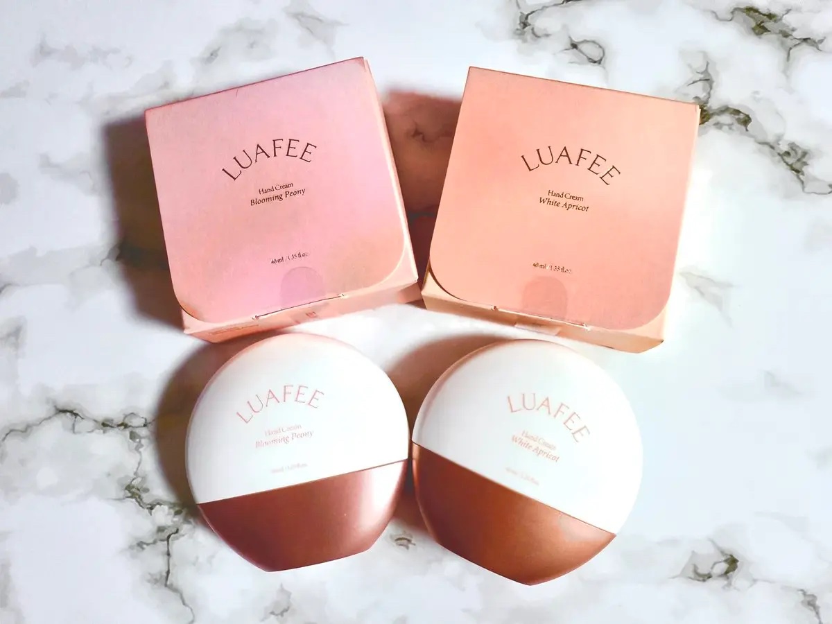 パフュームハンドクリームホワイトアプリコット/LUAFEE/ハンドクリームを使ったクチコミ（1枚目）