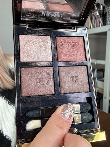 アイ カラー クォード 03A ボディ ヒート/TOM FORD BEAUTY/アイシャドウパレットを使ったクチコミ(2枚目)