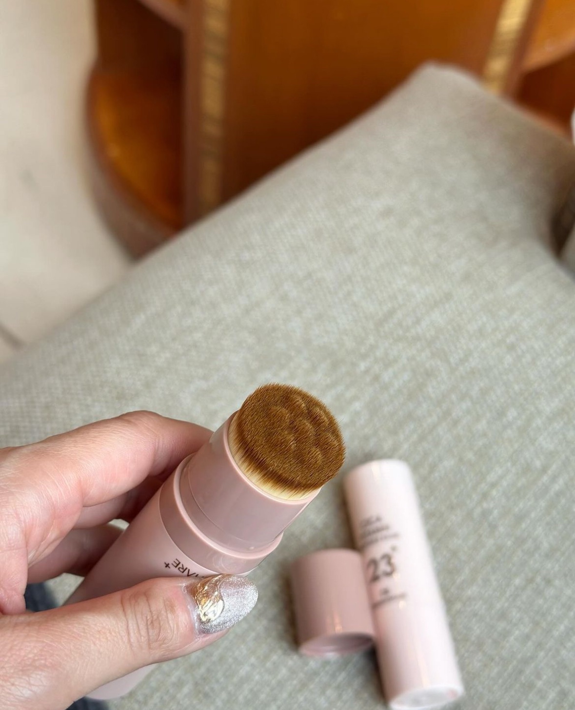 ヴィーガンナチュラルカバースティックファンデーション｜DERMASHAREの