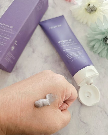 rooTree マルベリー5重 ポア タイトニングクレイマスクトゥフォームのクチコミ「・・・・・・
たった3分で毛穴ケア🎵
 
✼••┈┈┈┈••✼••┈┈┈┈••✼••┈┈┈.....」(2枚目)