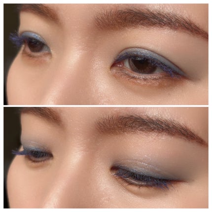 プレスドアイシャドウ 403 オーシャンブルー&グラウンドブラウン/bobe/単色アイシャドウの画像