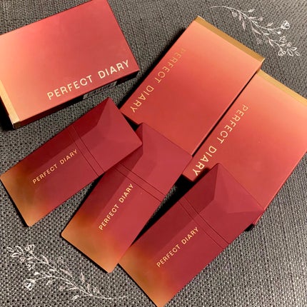 READ ME ベルベットマット リップティント赤狐限定/PERFECT DIARY/リップティントを使ったクチコミ(2枚目)
