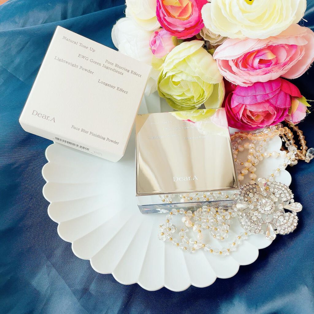 フェイス ブラー フィニッシング パウダー/Dear.A/ルースパウダーを使ったクチコミ(1枚目)