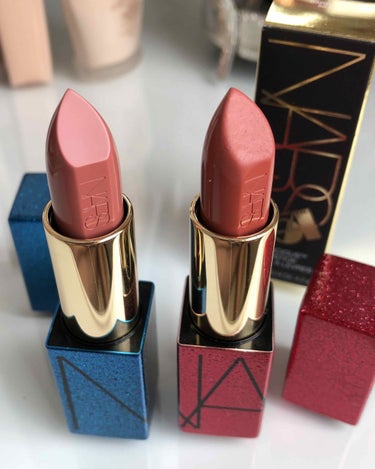 オーディシャスリップスティック 限定/NARS/口紅を使ったクチコミ（2枚目）