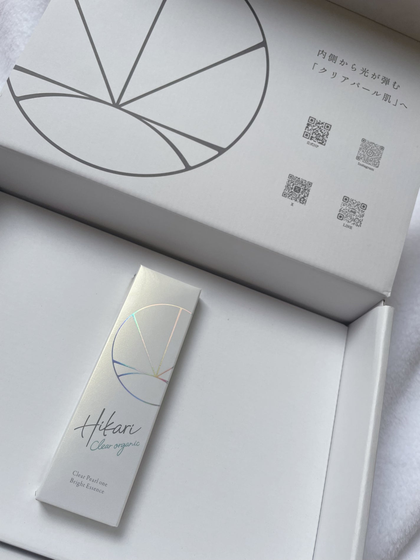 クリアパールワン ブライトエッセンス/HIKARI CLEAR オーガニック/美容液を使ったクチコミ(4枚目)