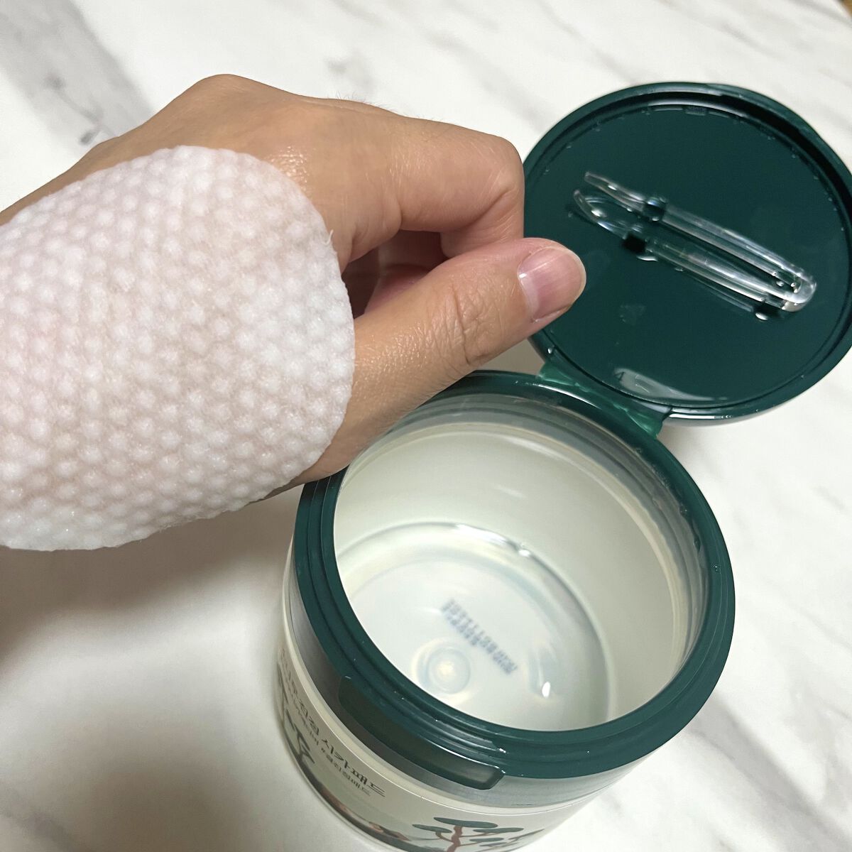 松の木 カーミングシカパッド/ROUND LAB/トナーパッドを使ったクチコミ（2枚目）