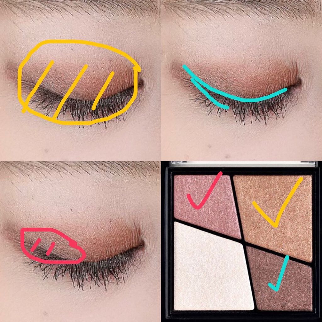 UR GLAM VELVET EYE COLOR PALETTE/U R GLAM/アイシャドウパレットを使ったクチコミ(2枚目)