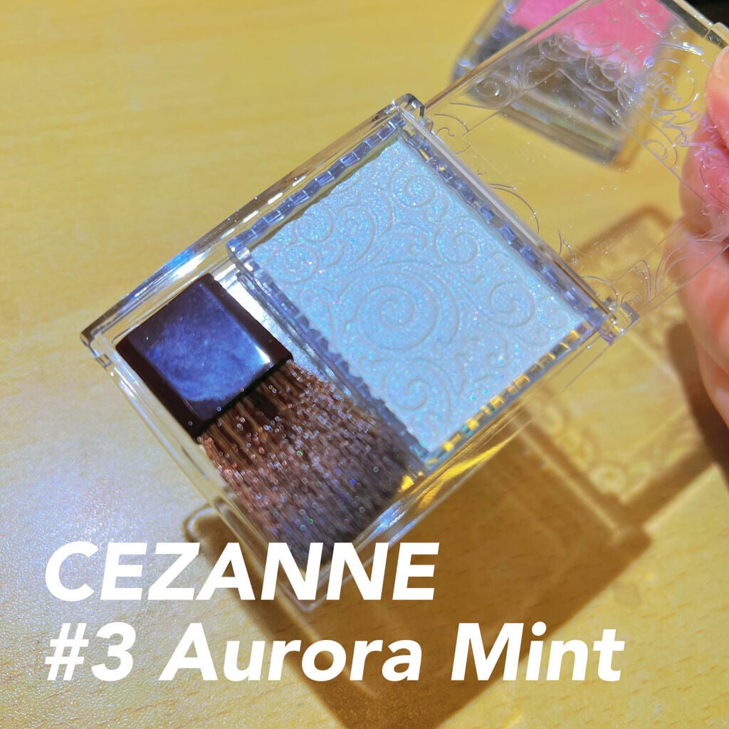 パールグロウハイライト/CEZANNE/パウダーハイライトを使ったクチコミ(2枚目)