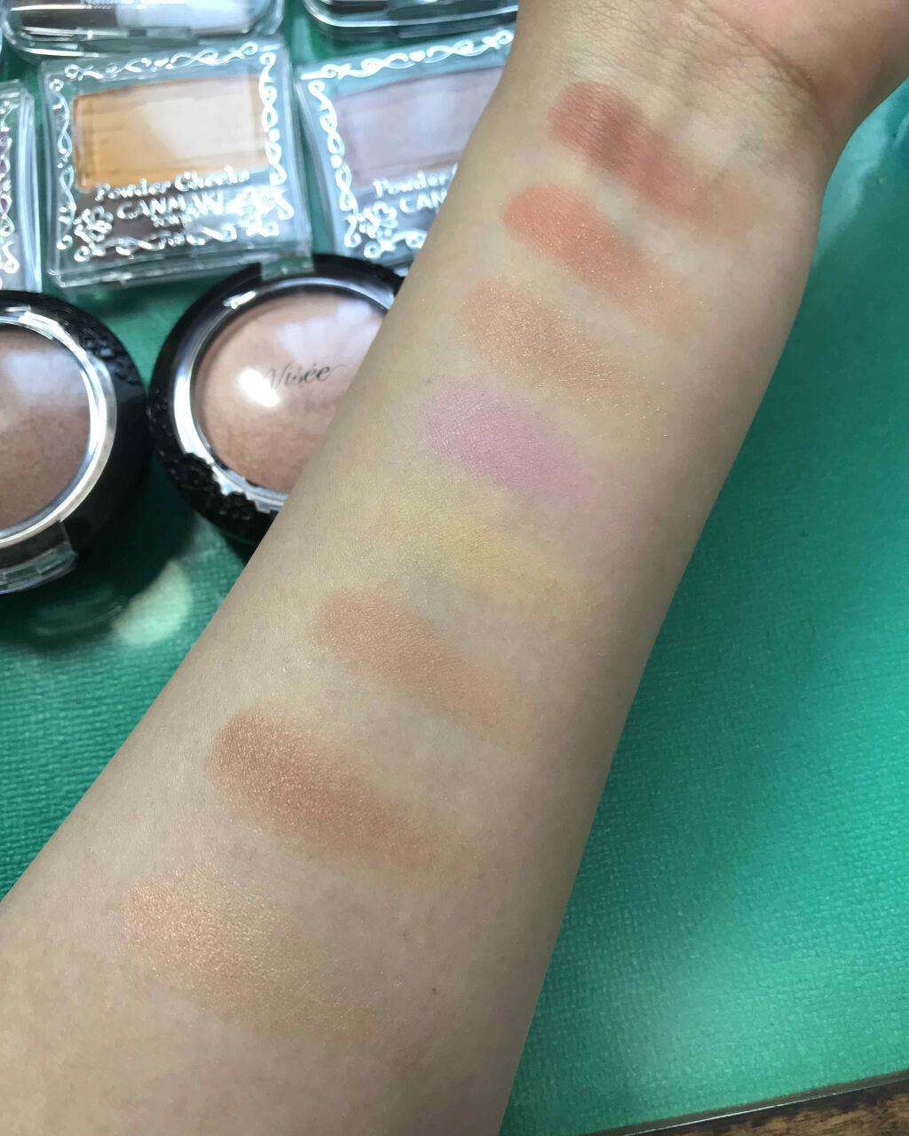 リシェ フォギーオン チークス/Visée/パウダーチークを使ったクチコミ（3枚目）